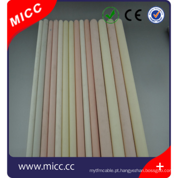 MICC Alta temperatura refratária alta pure alumina cerâmica tubo 99 al2o3